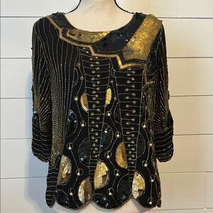 Vintage Royal Feelings Blouse